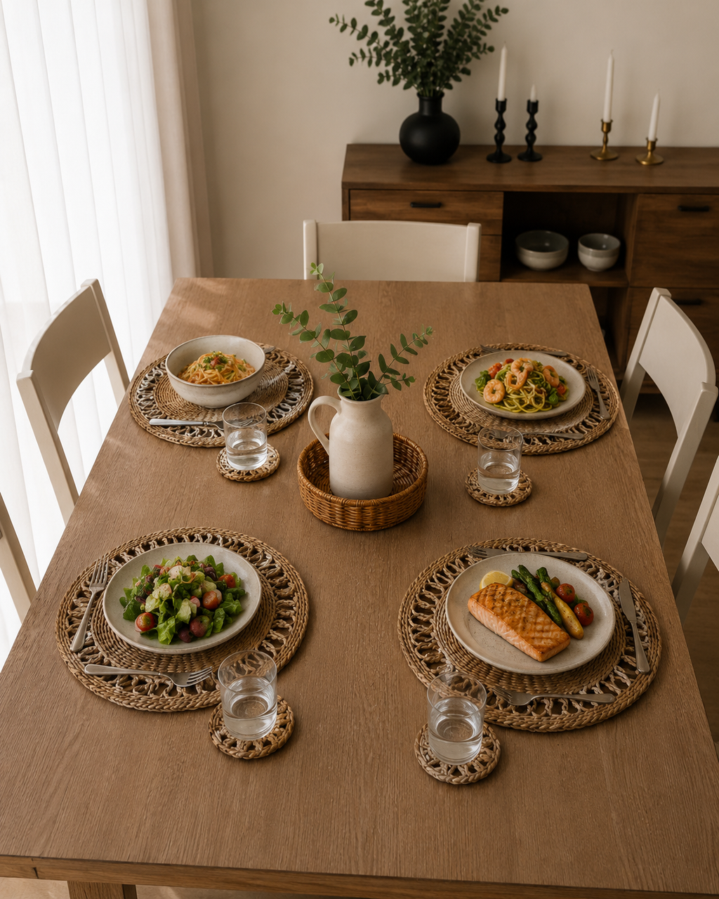 JUTE PLACEMAT SET