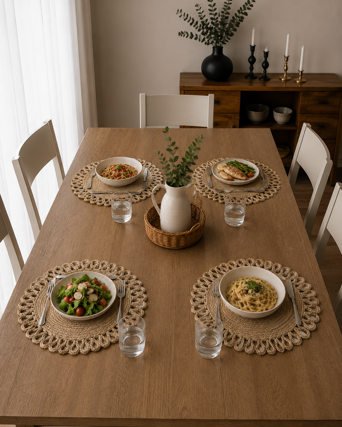 JUTE PLACEMAT SET