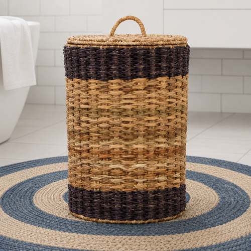 Handwoven Laundry Basket
