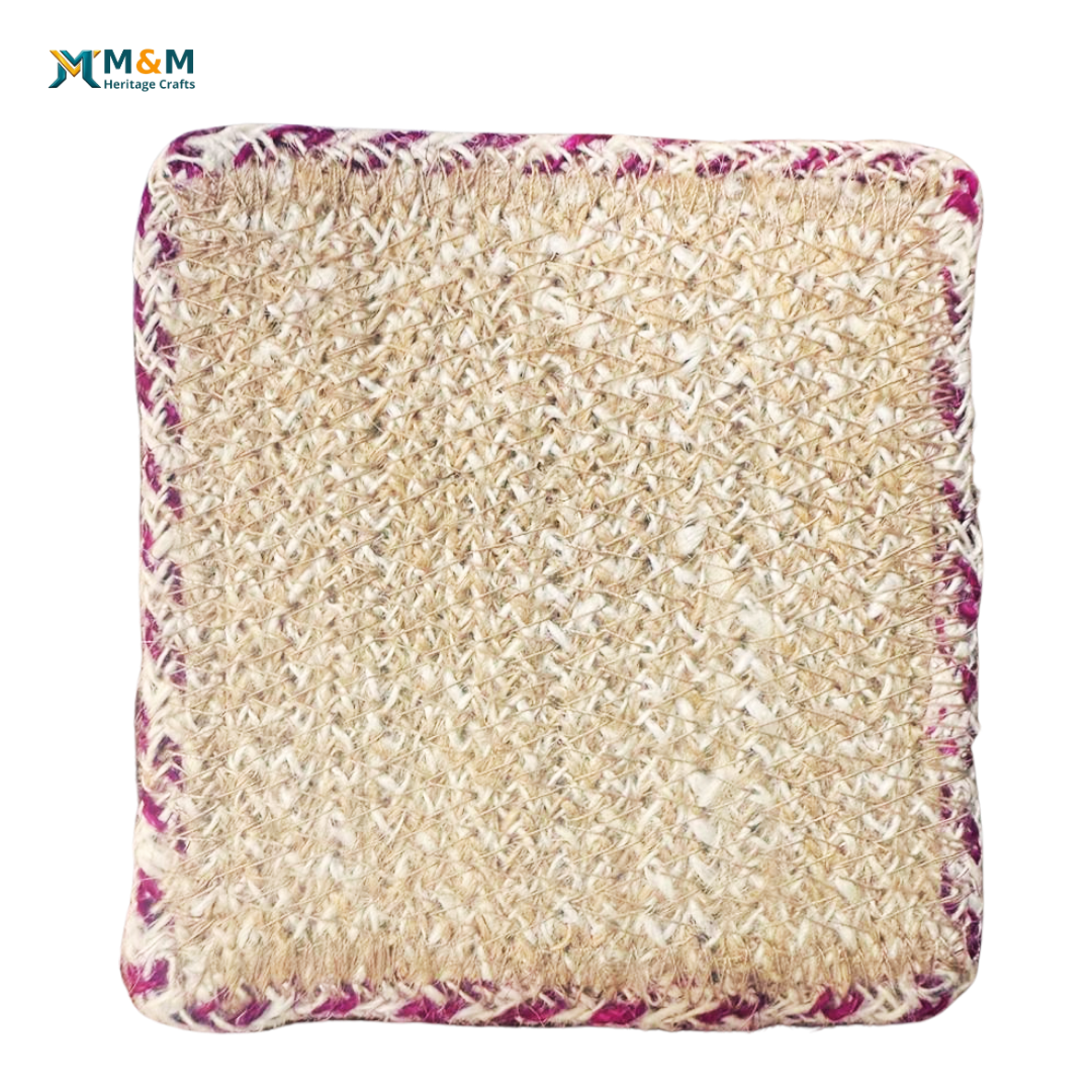JUTE DINING TABLE SET