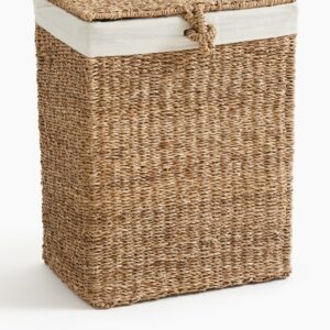 Straw Laundry Basket