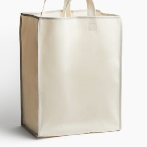 Cotton laundry basket